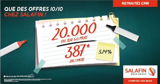 Offre rentrée 20 000 DH Retraités VF