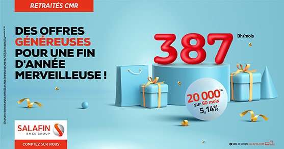 Offre fin d'année 20 000 DH Retraités VF