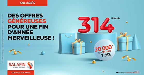 Offre fin d'année 20 000 DH salariés VF