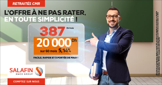 Offre fin d'année 20 000 DH Retraités VF
