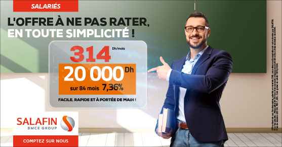 Offre fin d'année 20 000 DH salariés VF