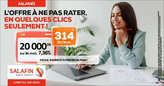 Offre fin d'année 20 000 DH salariés VF